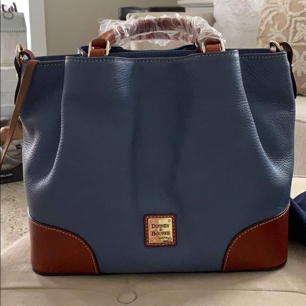 Dooney & Bourke Dusty Blue Brenna